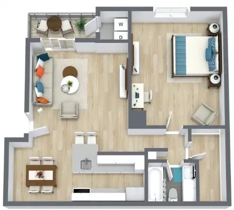 Falls of Parramatta Houston Apartment Floor Plan 3