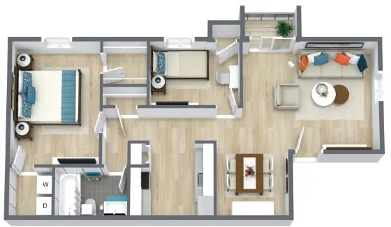 Falls of Parramatta Houston Apartment Floor Plan 6