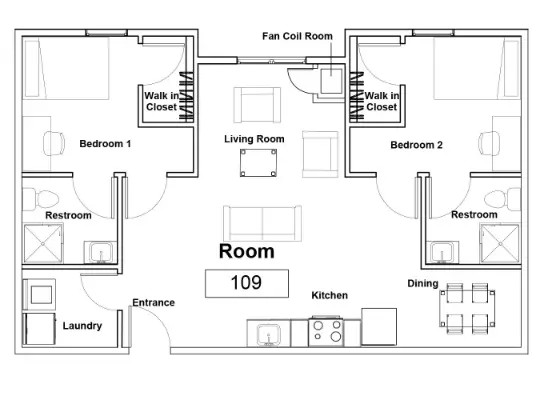 Fountain Hill Prairie View Houston Apartment Floor plan 3