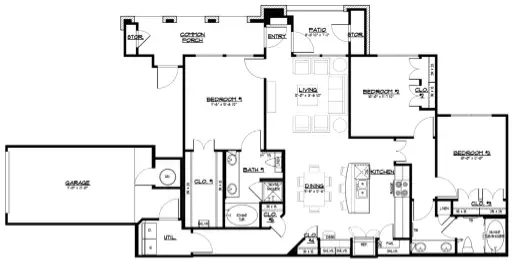 Grand Fountain Apartments Floorplan 6