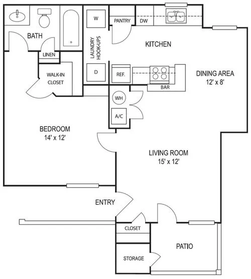 Grand Oaks Floorplan 1