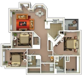 Grand Villas Apartments Floorplan 7