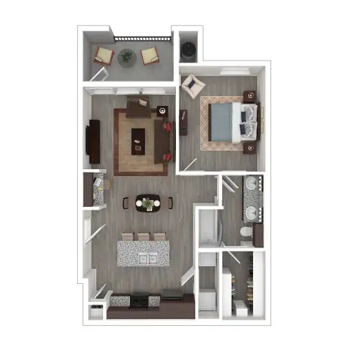 Hartwood at West Little York Floorplan 1