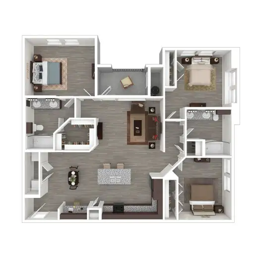 Hartwood at West Little York Floorplan 5