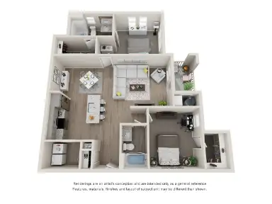 Haven at Bellaire Floorplan 7