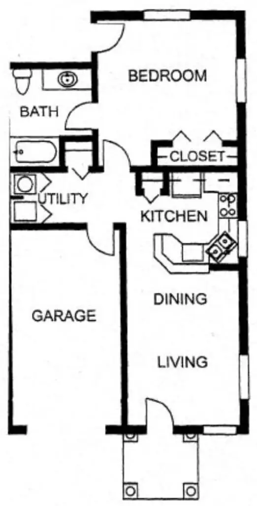 Havenwood Place Apartments Conroe Houston Apartments Floor Plan 1