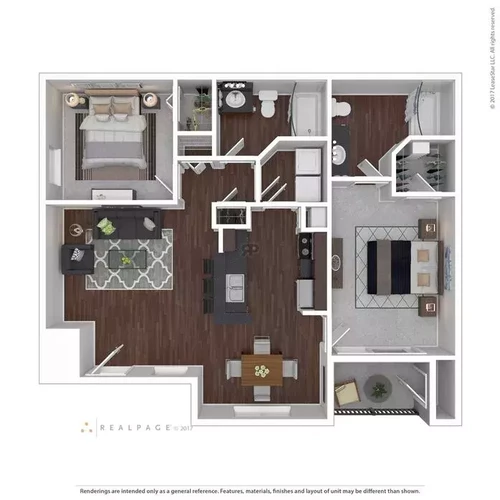 Heatherbrook Apartments Floorplan 2