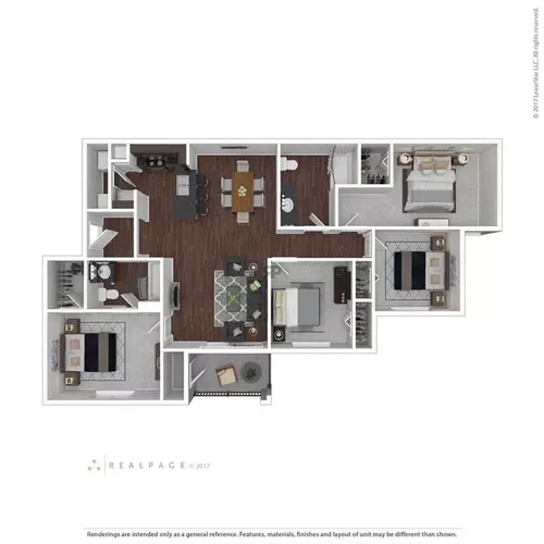 Heatherbrook Apartments Floorplan 4