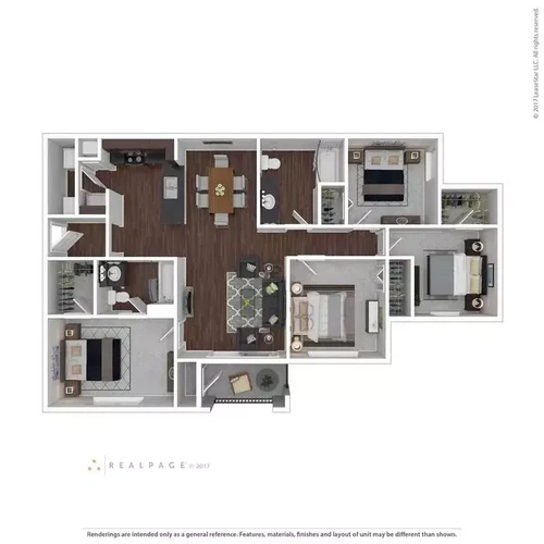 Heatherbrook Apartments Floorplan 5