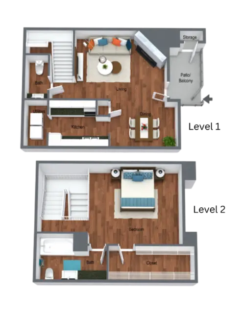 Hunt Garden Apartments FloorPlan 4