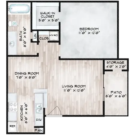 Hunters Creek Floorplan 1