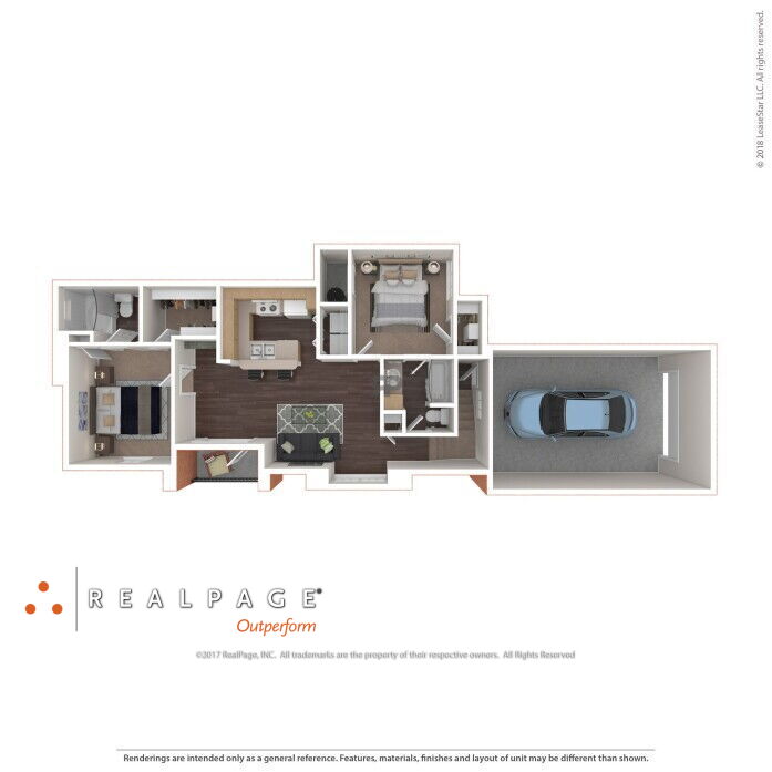 IdleWilde Apartments Floorplan 2