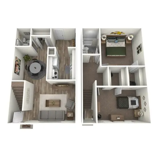 La Casita Apartments Houston Floor Plan 5