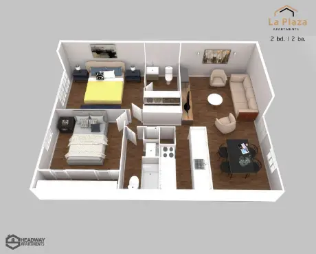 La Plaza Apartments Houston Witte Houston Apartment Floor Plan 3