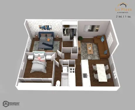 La Plaza Apartments Houston Witte Houston Apartment Floor Plan 4