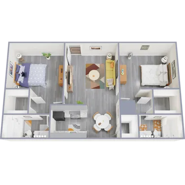 La Primavera Apartments Houston Floor Plan 4