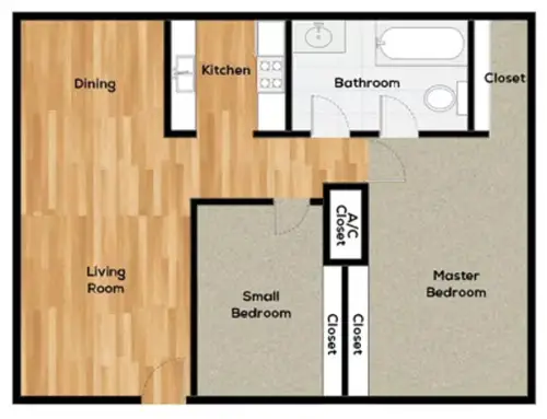 La Serena Apartments Pasadena FloorPlan 4