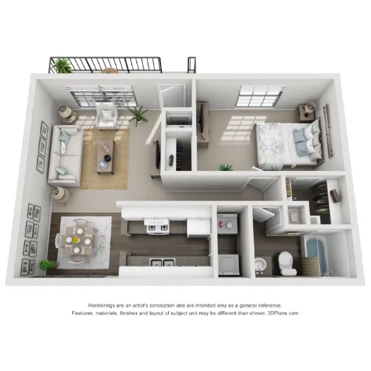 Laguna Vista Apartments Houston Floor Plan 2