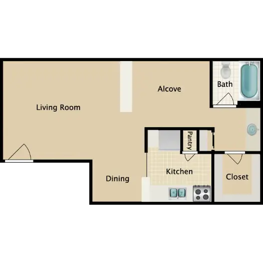 Lake Houston Pines Floorplan 1