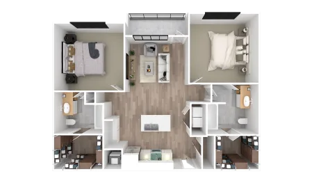 Lakeview at Westpark Floorplan 5