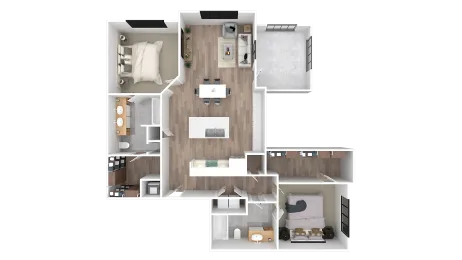 Lakeview at Westpark Floorplan 8