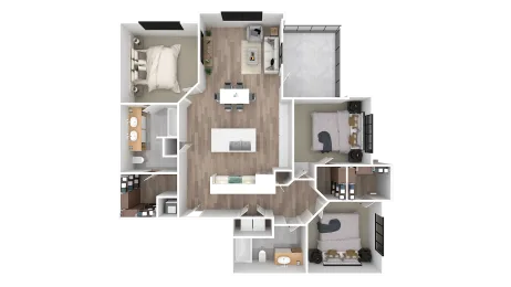 Lakeview at Westpark Floorplan 9