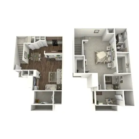 Lamonte Park Townhomes Floorplan 2