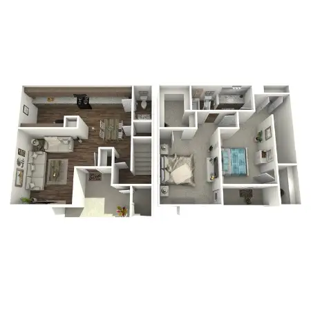 Lamonte Park Townhomes Floorplan 4