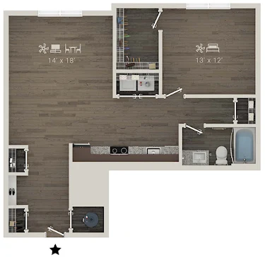 Linz Luxury Living Floorplan 2