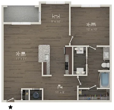 Linz Luxury Living Floorplan 3