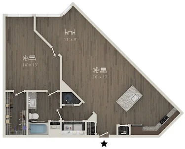 Linz Luxury Living Floorplan 4