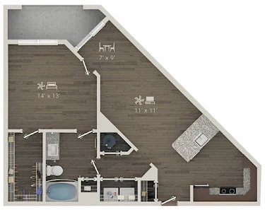 Linz Luxury Living Floorplan 9