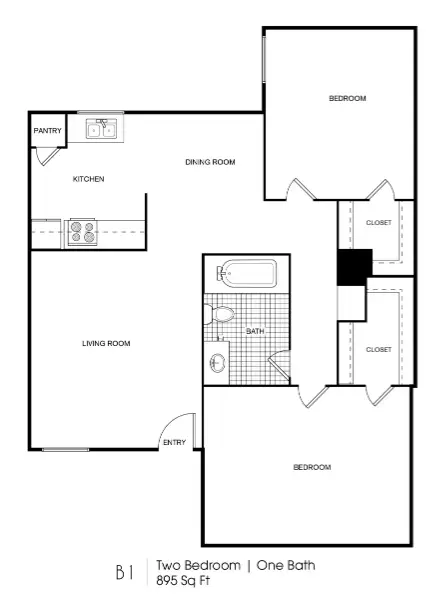 Los Prados Apartment Homes Houston Floor Plan 8