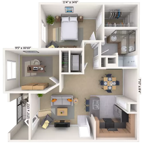 MAA Grand Cypress Floorplan 4