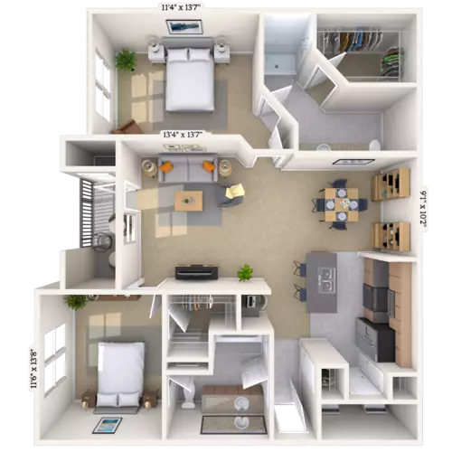 MAA Grand Cypress Floorplan 6