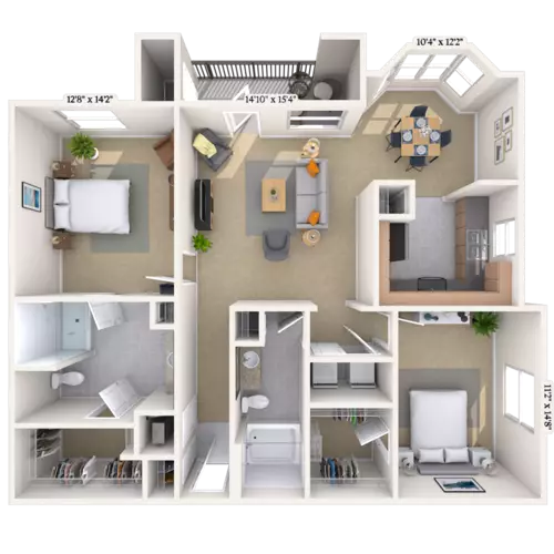 MAA Grand Cypress Floorplan 7