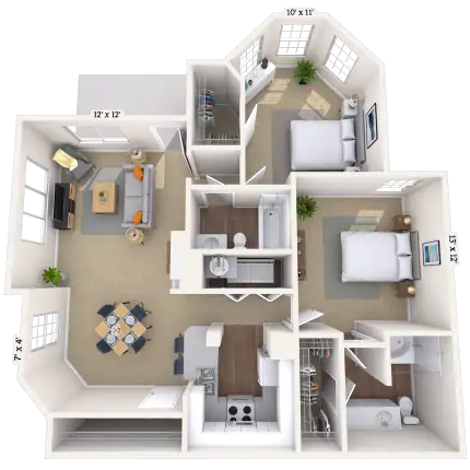 MAA Ranchstone Floorplan 4