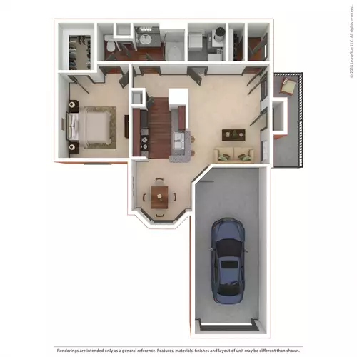 Marquis on Park Row Floorplan 2