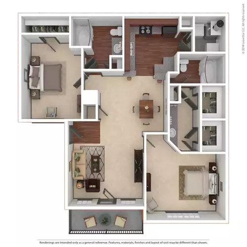 Marquis on Park Row Floorplan 4