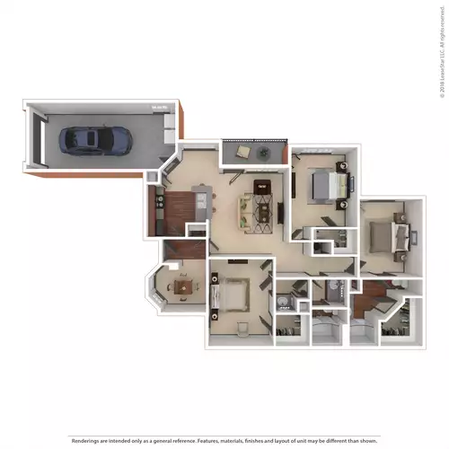 Marquis on Park Row Floorplan 7