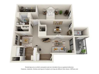 Meadowbrook Apartments Humble Houston Apartment Floor Plan 4