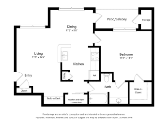 Mission at Baytown Floorplan 1