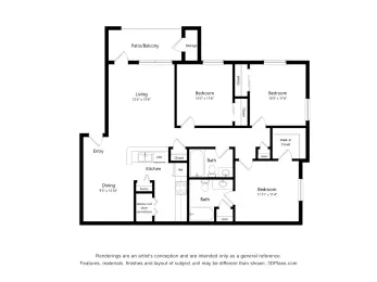 Mission at Baytown Floorplan 3