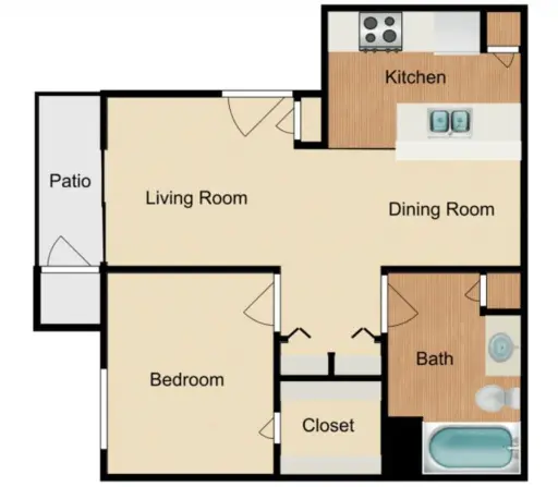 Normandy Woods Floorplan 1