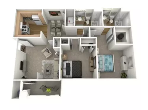 North Forest Trails Floorplan 2