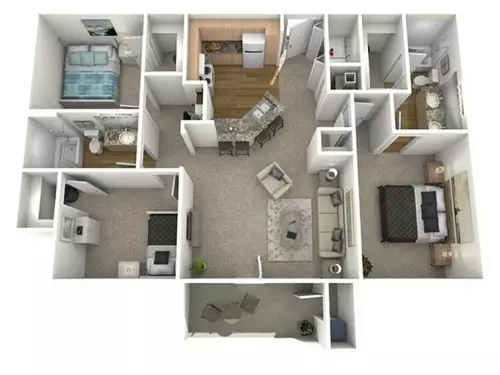 North Forest Trails Floorplan 3