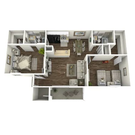 North Park Floorplan 4