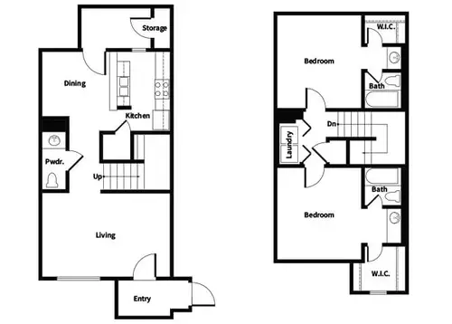 Park Village Apartments Floorplan 2