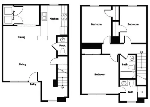 Park Village Apartments Floorplan 4