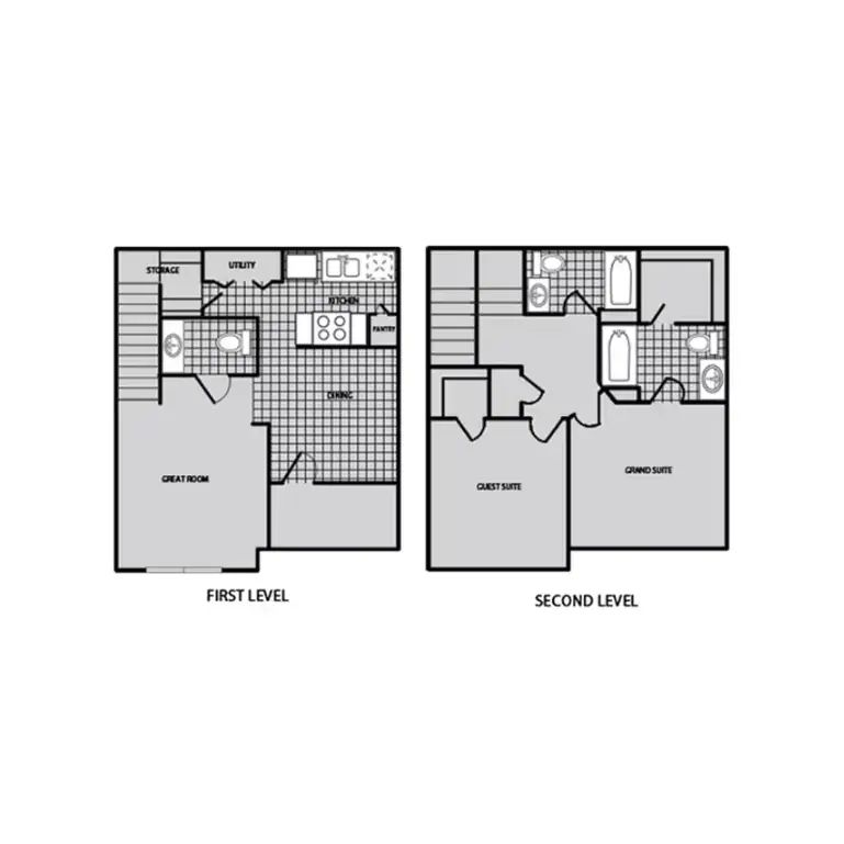 Park at North Vista Houston Apartment Floor Plan 4